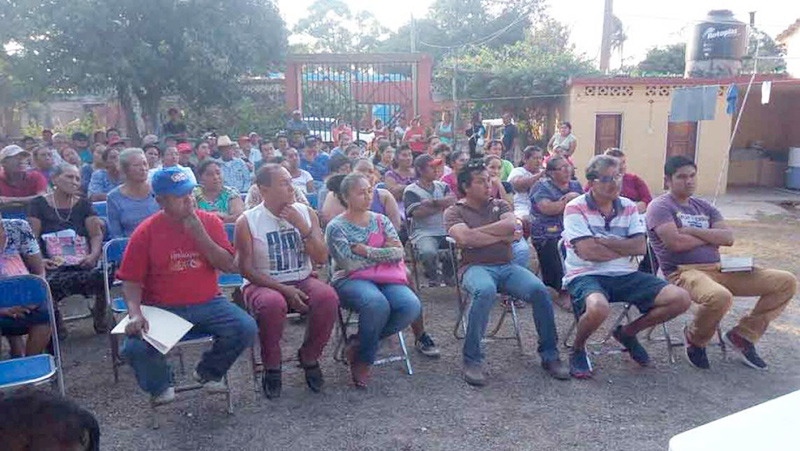 Ayuda mutua por viviendas en Oaxaca