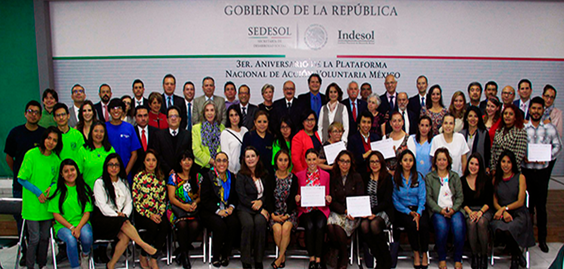 Hábitat para la Humanidad México presentes en el festejo de tercer aniversario Planavol