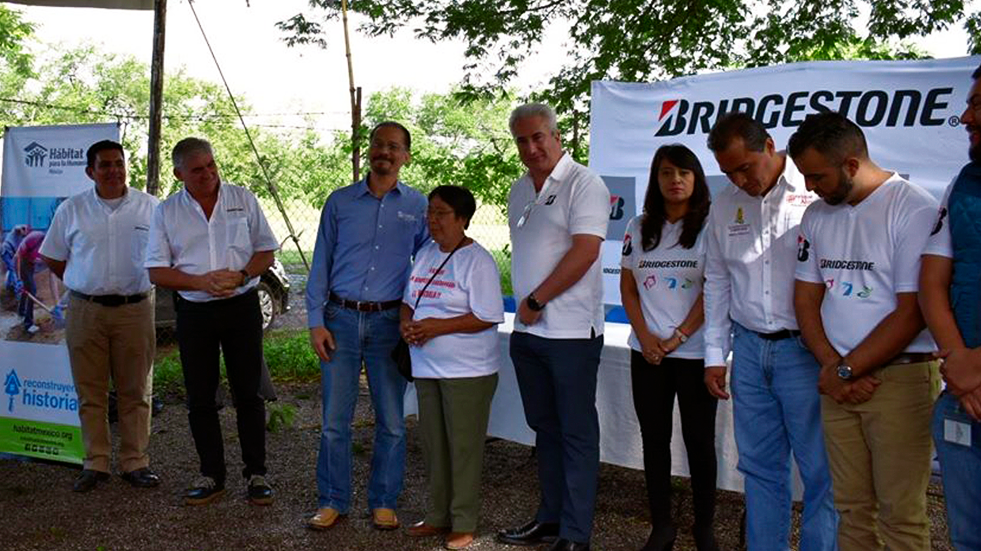 Junto a Bridgestone México, se lleva a cabo entrega de viviendas en Morelos
