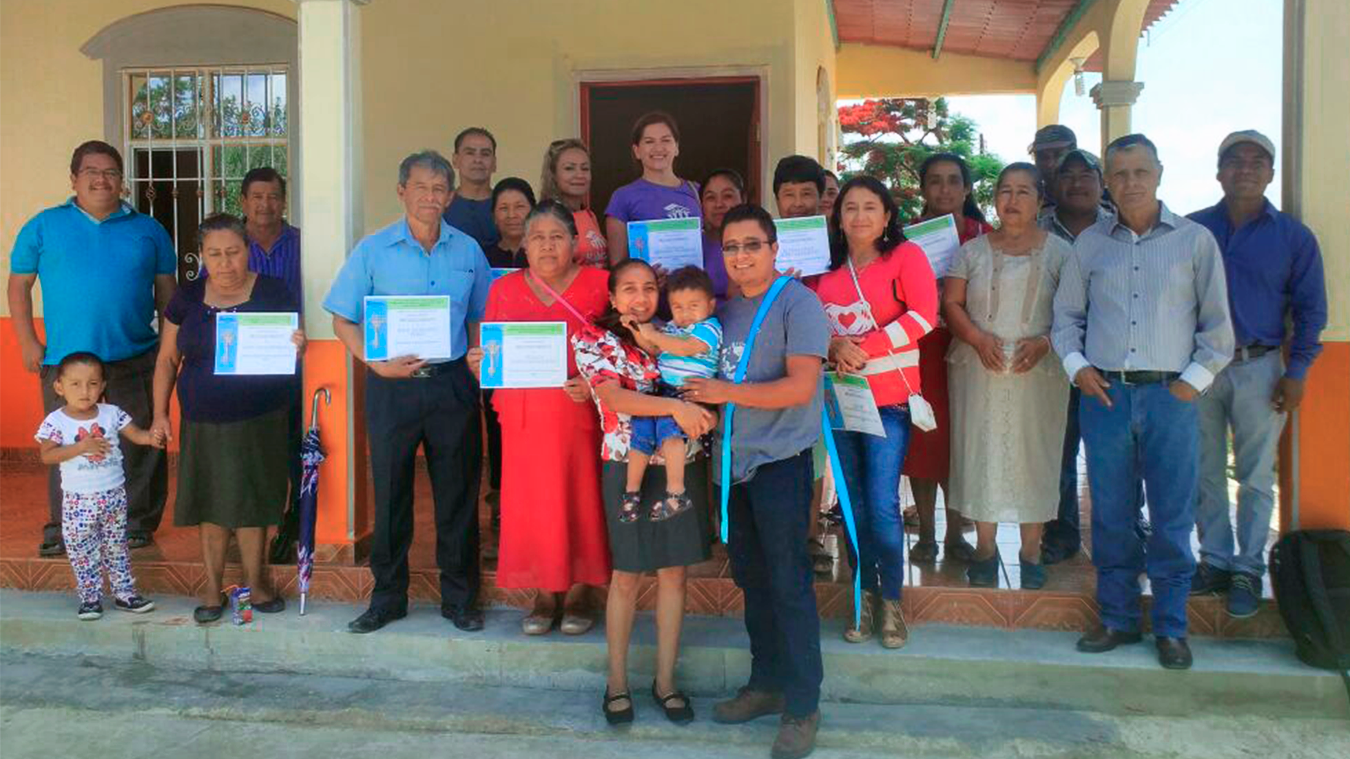 11 Familias reciben vivienda en la comunidad La Esperanza, Chiapas